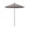 California Umbrella 7.5' Bronze Aluminum Market Patio Umbrella, Sunbrella Gateway Blush 194061334157 - alternate 1
